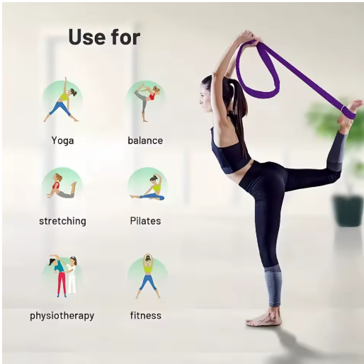 9-Piece Pilates Equipment Set – Resistance Bands, Yoga Ball & Home Workout Kit | Full Body Fitness Training