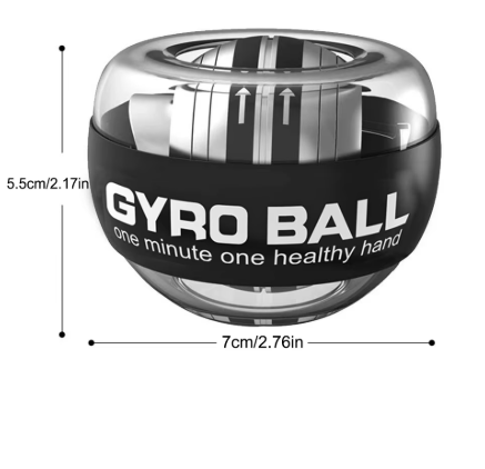 LED Powerball Handtrainer – Selbststartender Gyro-Handtrainer