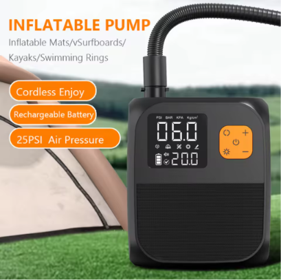 Premium Rechargeable SUP Air Pump – Portable Electric Inflator for Paddle Boards & Kayaks